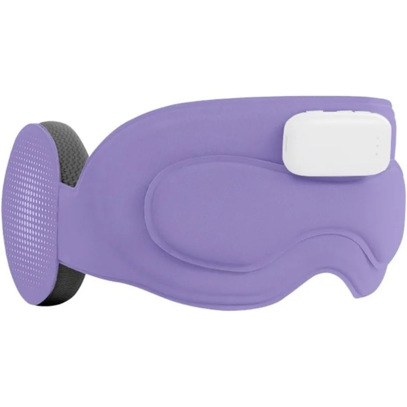 

Smart Sleep Mask with Headphones & Sleep Tracking – CKGO-A5, APP Control, White Noise, 3D Breathable for Travel, Home, Office