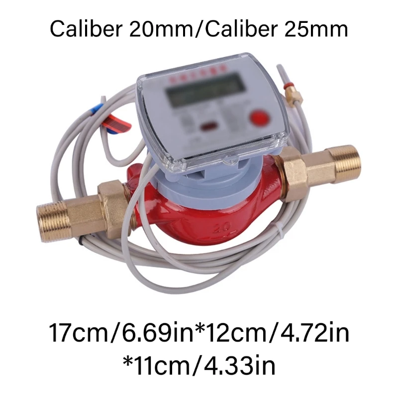 Compteur chaleur ultrasonique M6CF, dispositif mesure consommation d'énergie pour le chauffage domestique