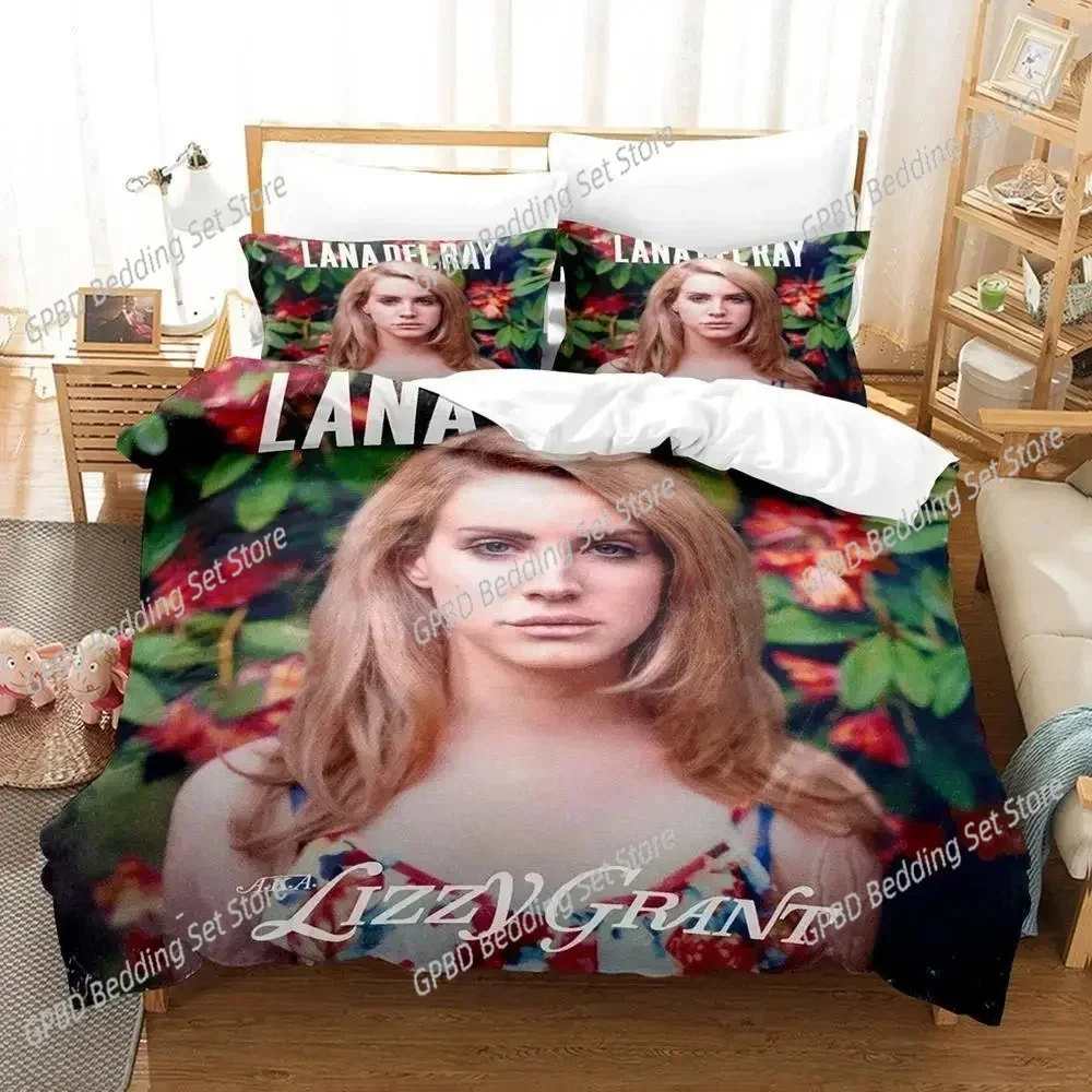Single Lana Del Rey May Jailer 3D NEW Duvet Cover Pillowcase Bedding Set Adult Boy Girl Bedroom Decoration Single Double Large