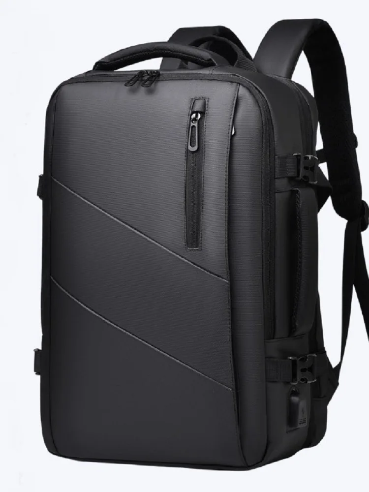 

2025 New Travel Backpack For Men Large Capacity Computer Bag For Commuting Short Business Trip Backpack Expandable backpack