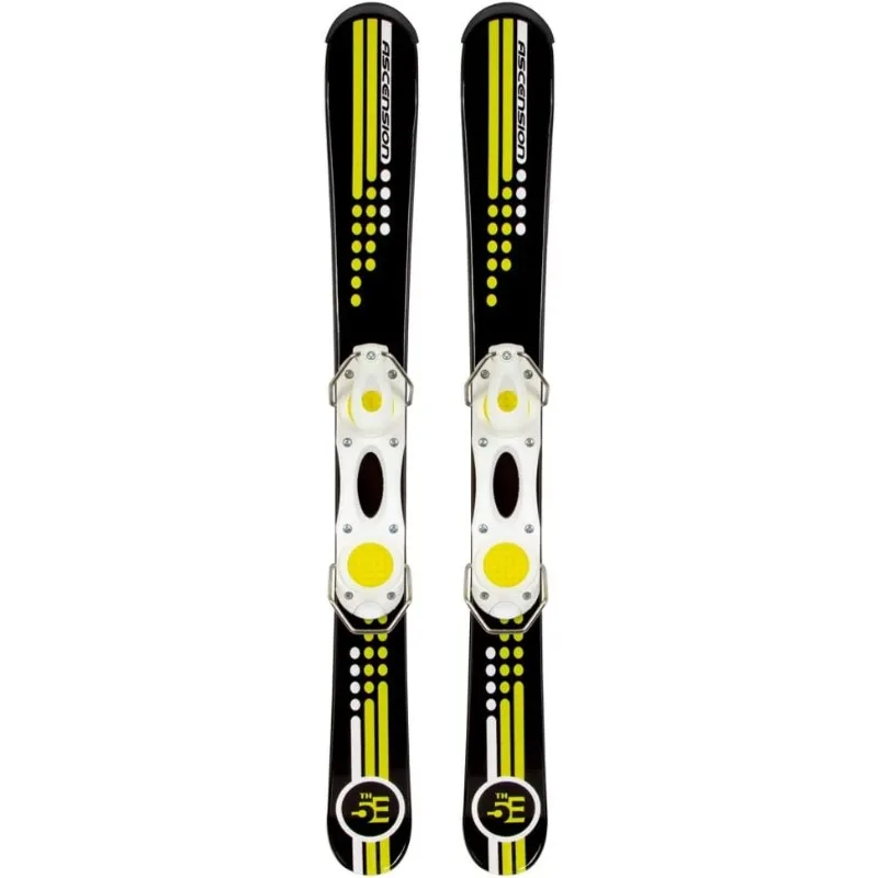 

Лыжные лезвия 5-го элемента Ascension, лыжные доски, зимние лезвия для мужчин и взрослых с регулируемыми креплениями - Двойной наконечник Freestyle Sk