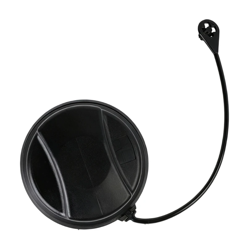 124B Black Gas Cap Assembly for Routine Vehicle Maintenance, Filler Cap with Tether, Ref 13228891 13228892