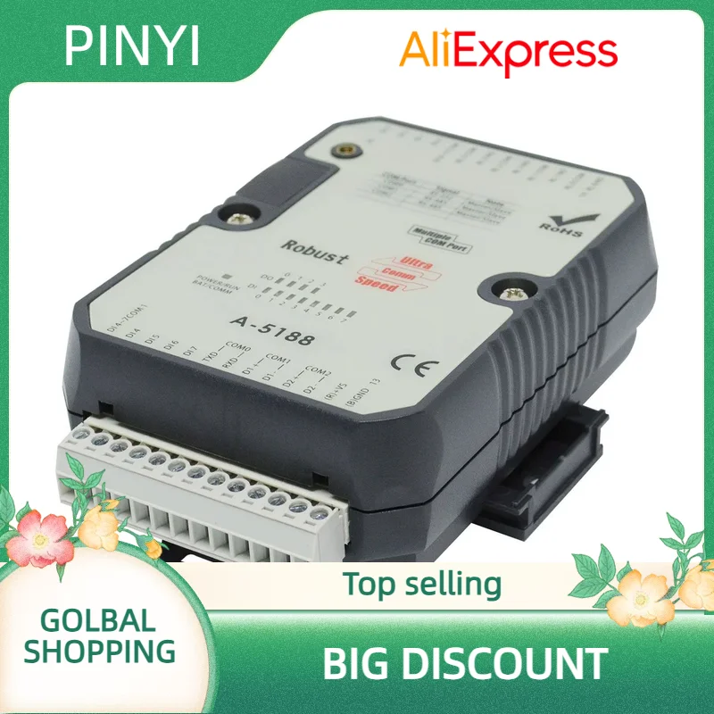 وحدة تحكم PLC مخرج 8DI 4DO الأكثر مبيعًا (A-5188)*