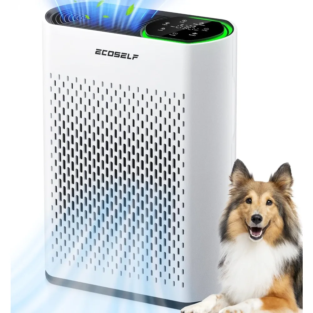 

Powerful Air Purifiers for Home Large Room Up to 1400 Ft² with Air Quality Monitor 20dB Sleep Mode, Air Purifier