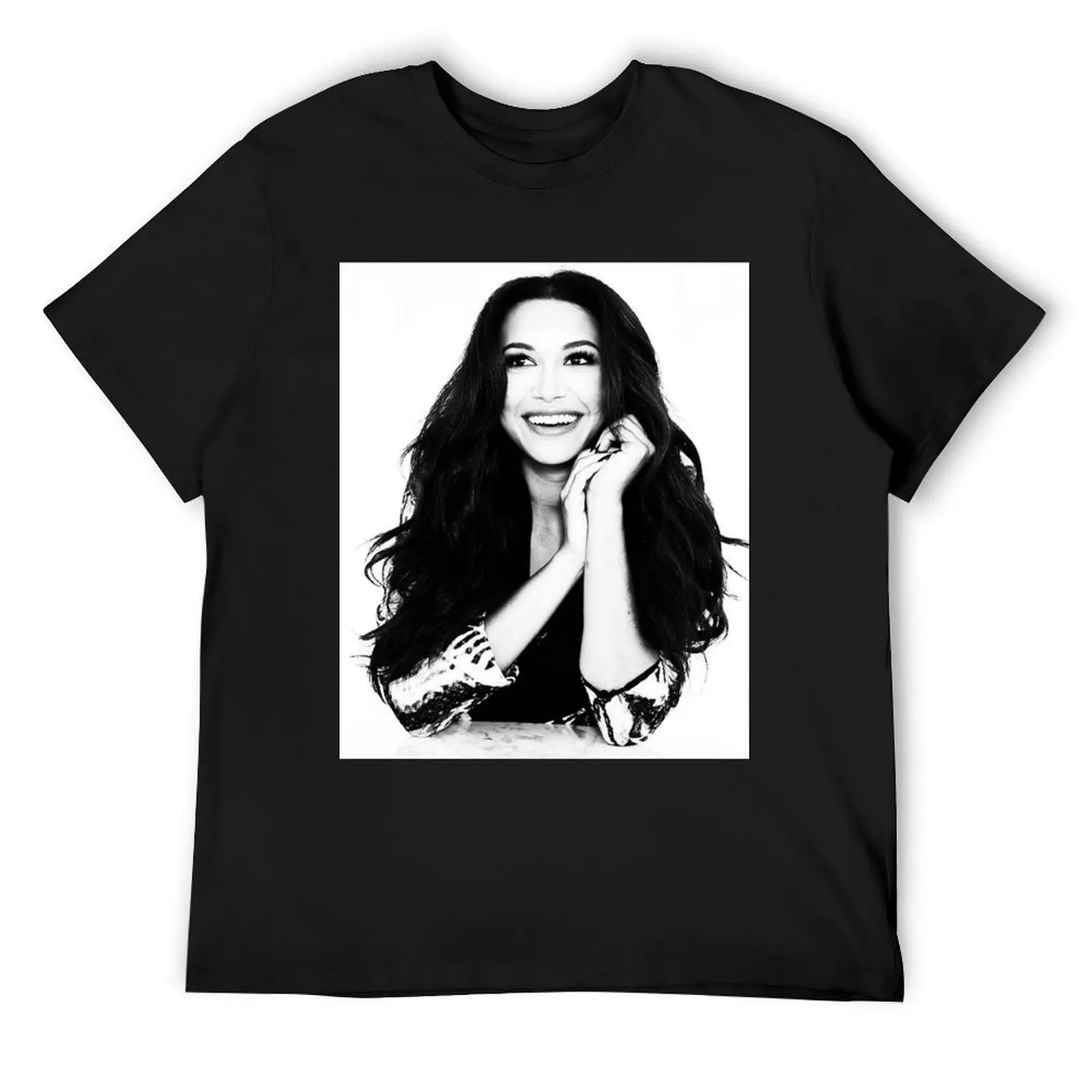 naya rivera T-Shirt sweat plus sizes funny t shirts men