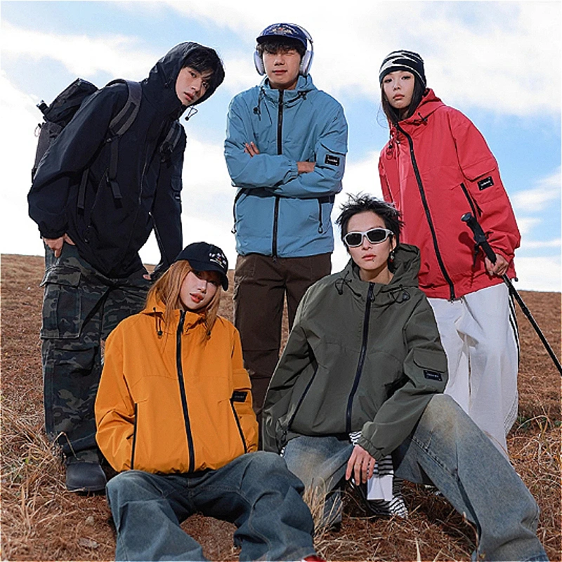 

Мужская водонепроницаемая походная куртка доступна в нескольких цветах, женская ветрозащитная уличная куртка для кемпинга, рыбалки, активного отдыха