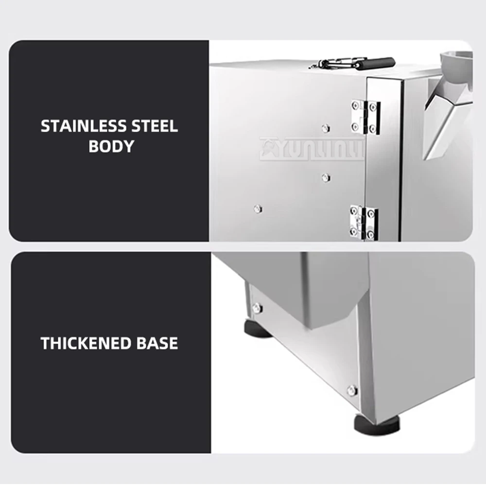 Automatic Garlic Slicer Thickness Adjustable 2-5mm Kitchen Gadget for Easy Food Slicing