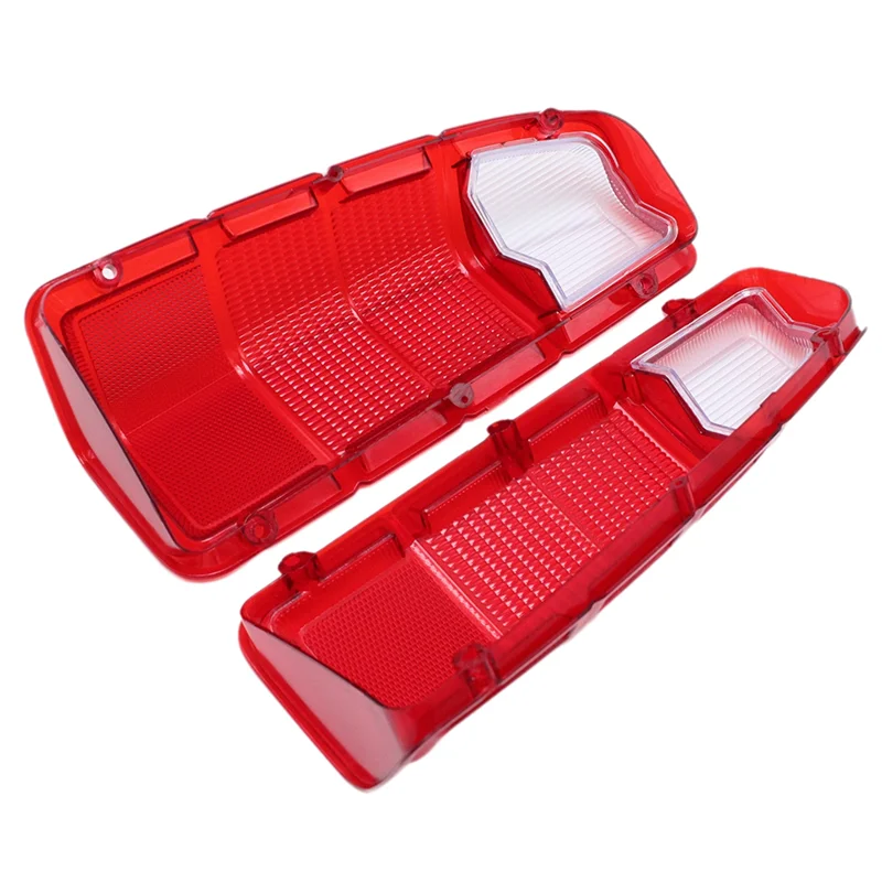 ABQB-Cangkang Lensa Lampu Belakang untuk 1972-1980 Dodge Truck / Lensa Lampu Belakang Gerobak Daya Plymouth Hanya Pasang LH RH Kiri + Kanan