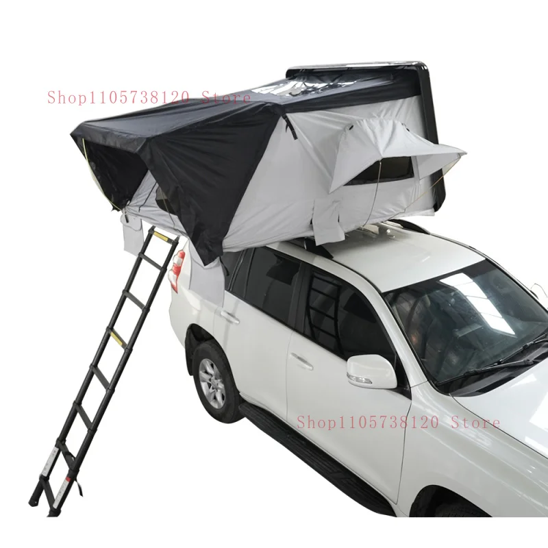 Factory Hot Selling Self-Driving Travel Ultra-Light Weight Open Sideways Car Clamshell S Hard Roof Tent