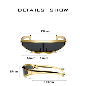 Kính râm tương lai mạ kẽ 8 Kính tương lai bán hàng chính - 5