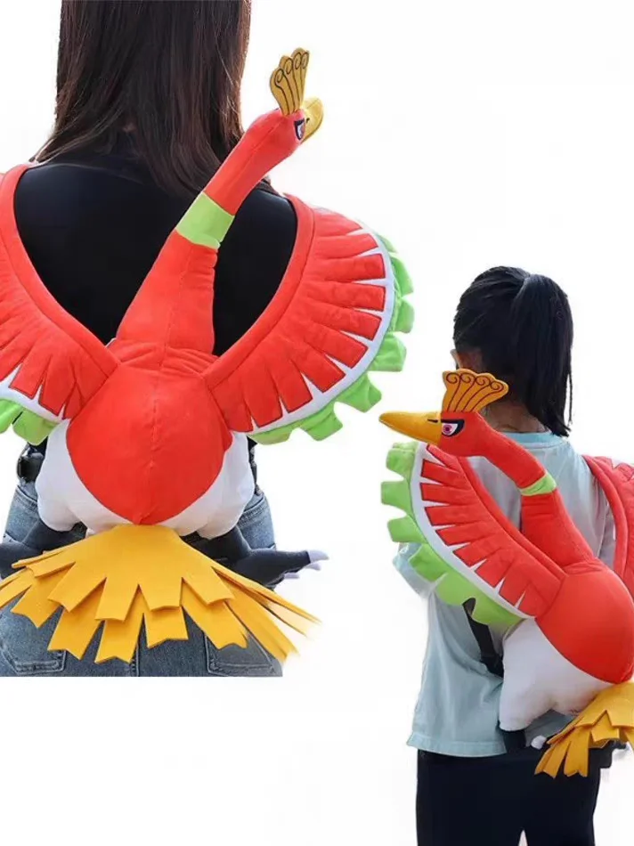 

Новая детская сумка-игрушка Phoenix Bapa Cartoon Crazy Plu с двумя лямками, наполненная ПП-хлопком, универсальная, для детей от 3 лет