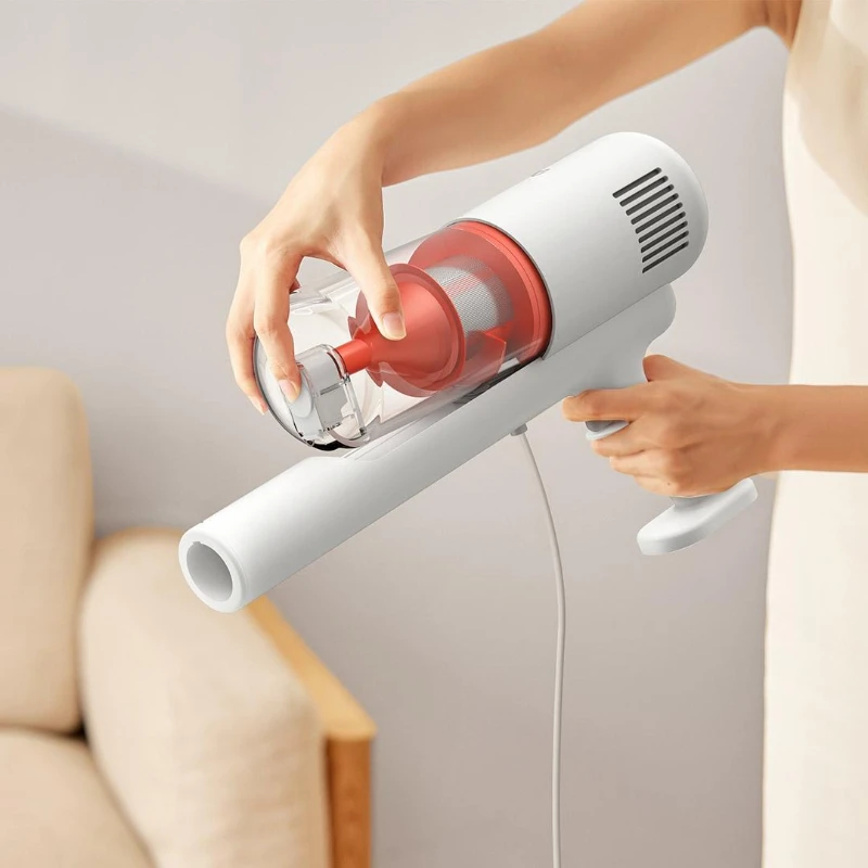 Original Xiaomi Mijia Wired Vacuum Cleaner 16kPa Strong Cyclone 5 Fold Suction Depth Filtering Handheld Sweep Cleaning New Home