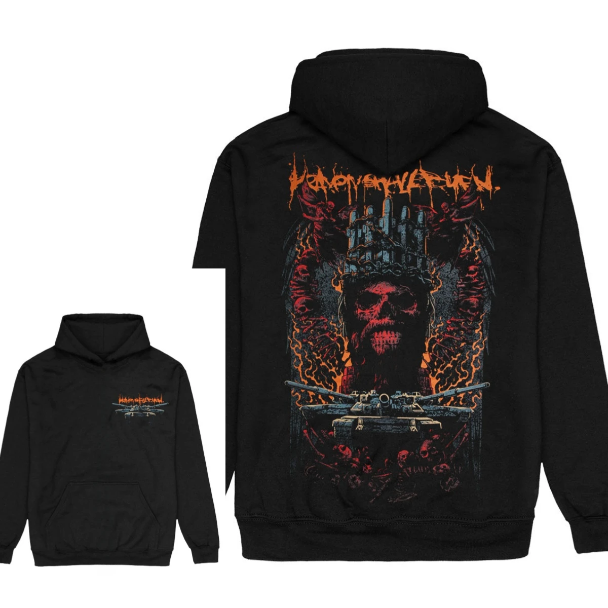 

Толстовка с принтом группы Fit Heaven Shall Burn в ретро-стиле, унисекс, для осени и зимы