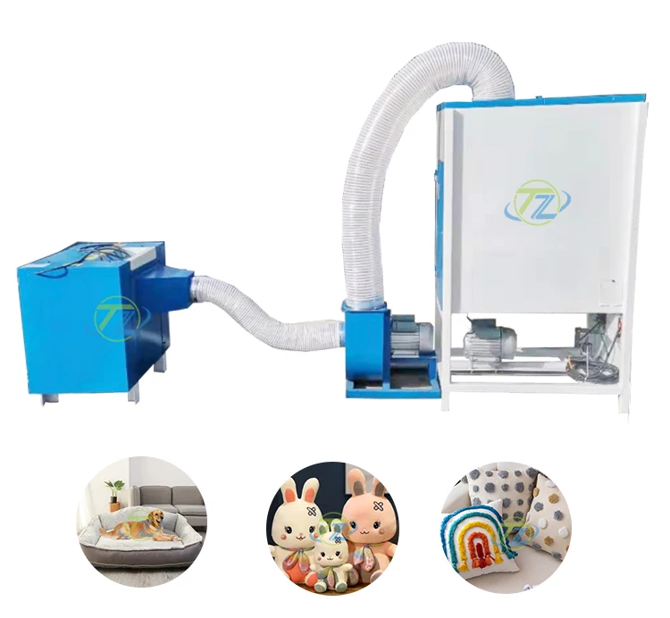 

Hot Selling Cotton Fiber Blowing Machine Pillow Stuff Filling Machine With Factory Price New And Motor Core Component