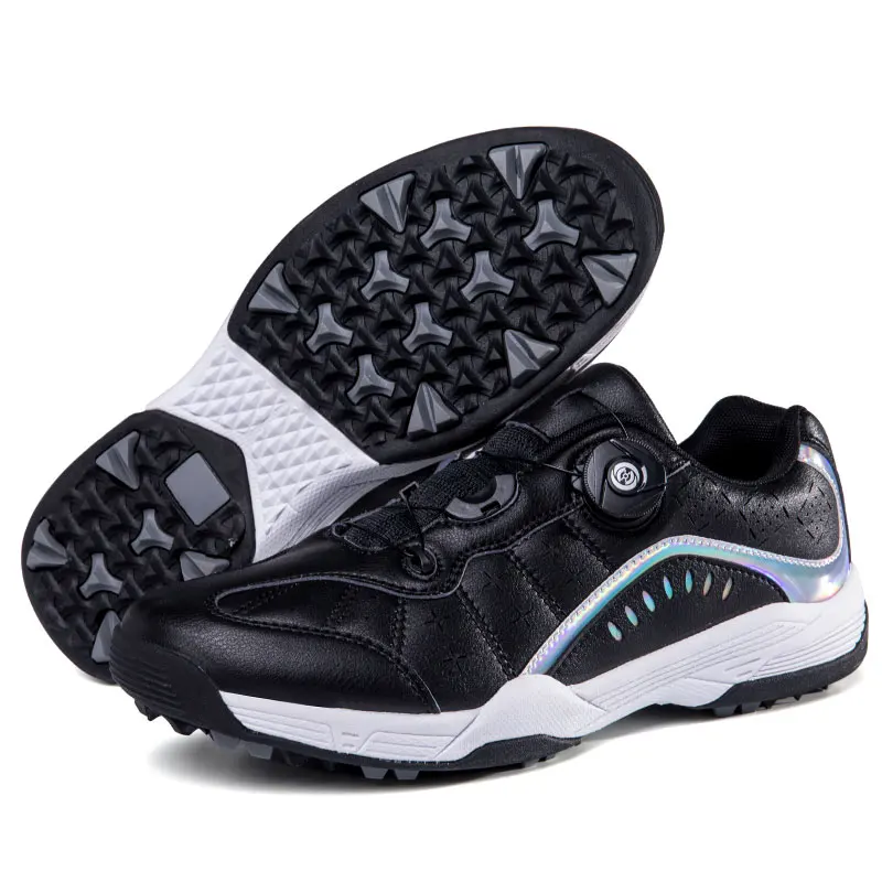 Zapatos de entrenamiento de Golf informales para hombre y mujer, zapatillas profesionales antideslizantes para hierba, atléticas, talla grande 36-46