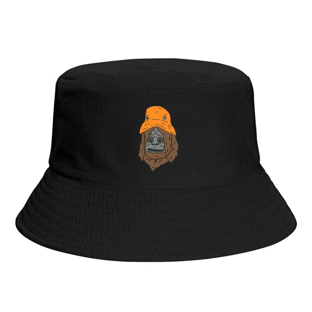 Sassy the Sasquatch  Cap Daily Cool Casual Lovely Streetwear Outdoor Vintage Fashion Versatile Bucket Hat