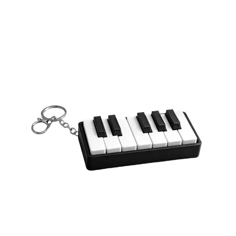 3D-gedruckter PLA-Klaviertasten-Clicker - Druck-Typ Entspannungs-Fidget-Figur, geeignet für Büroschreibtische, Partyspiele, Musik-Tasten-Druckspielzeug – Detail 4