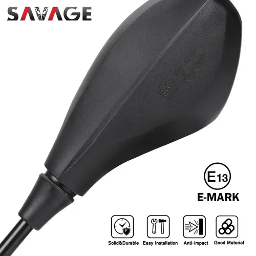 Imagen 2 del producto Espejo retrovisor para BMW R1250 GS R1200 S1000XR F900XR F900R F850GS F750GS R 1250 GS accesorios de motocicleta espejo retrovisor lateral