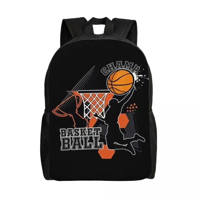 

Круглые рюкзаки в баскетбольные точки с 3D принтом для девочек и мальчиков, школьные дорожные сумки для колледжа, сумка для книг, подходит для 15-дюймового ноутбука