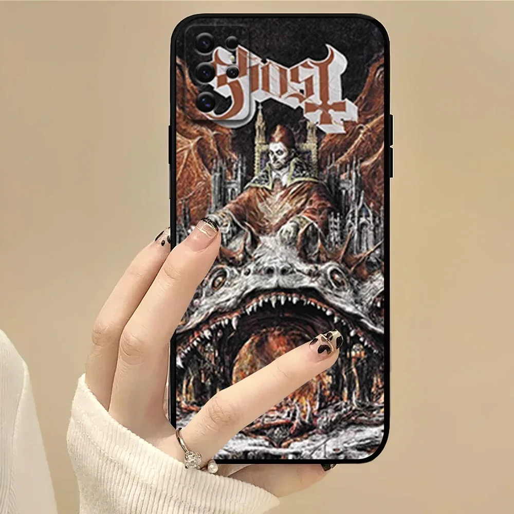 Band G-Ghost Seven Inches of Satanic Panic Phone Case For Samsung S22 S23 A73 A72 A71 A54 A53 E ULTRA Color Soft Shell