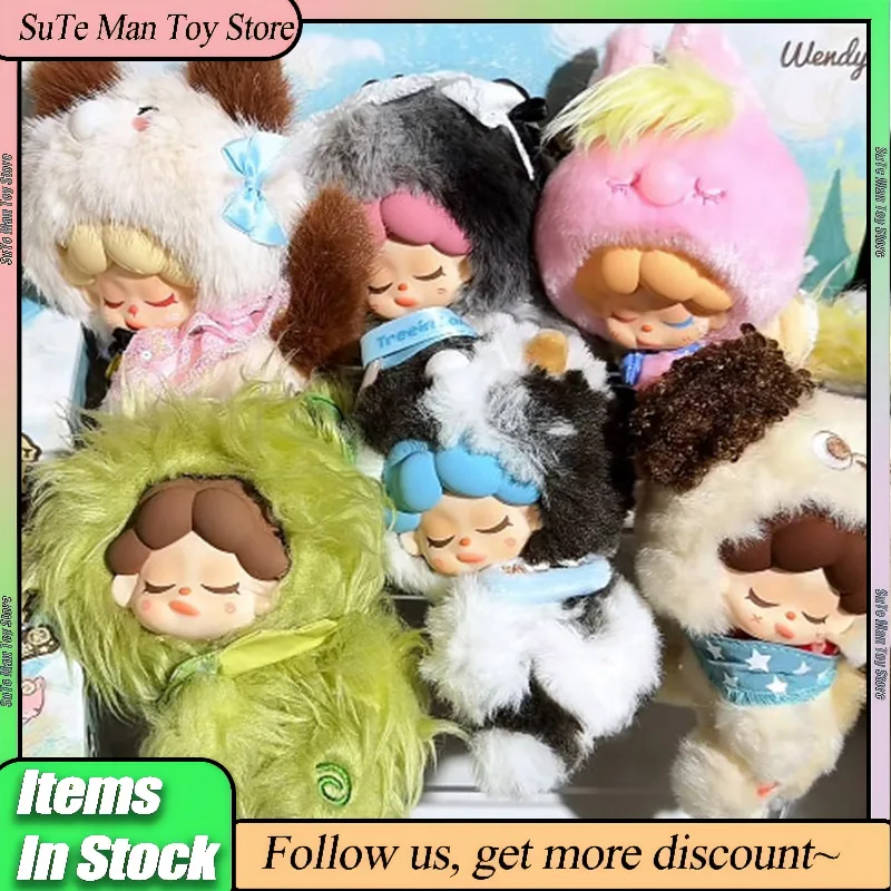 

Оригинальная плюшевая кукла Wendy's Fluffy Ranch Series в виниловом корпусе, коллекционная фигурка-сюрприз, модный гаражный набор для кукол, украшение для рабочего стола, игрушка, подарок на день рождения для девочки