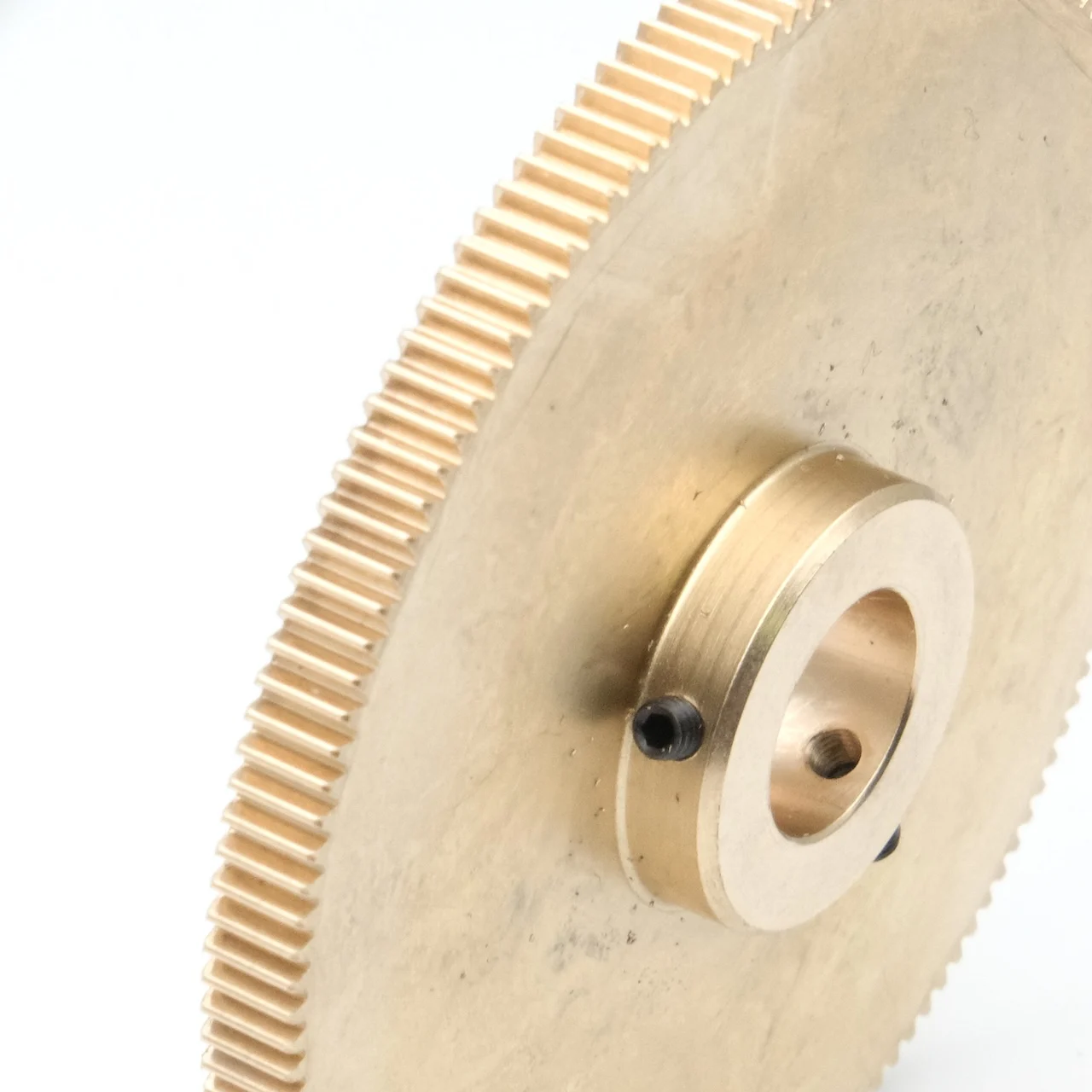 0.5M Straight Step Copper Gear 140 150 160 Teeth 8MM Keyway Gear Parts 4/5/6/6.35/7/8/10/12MM