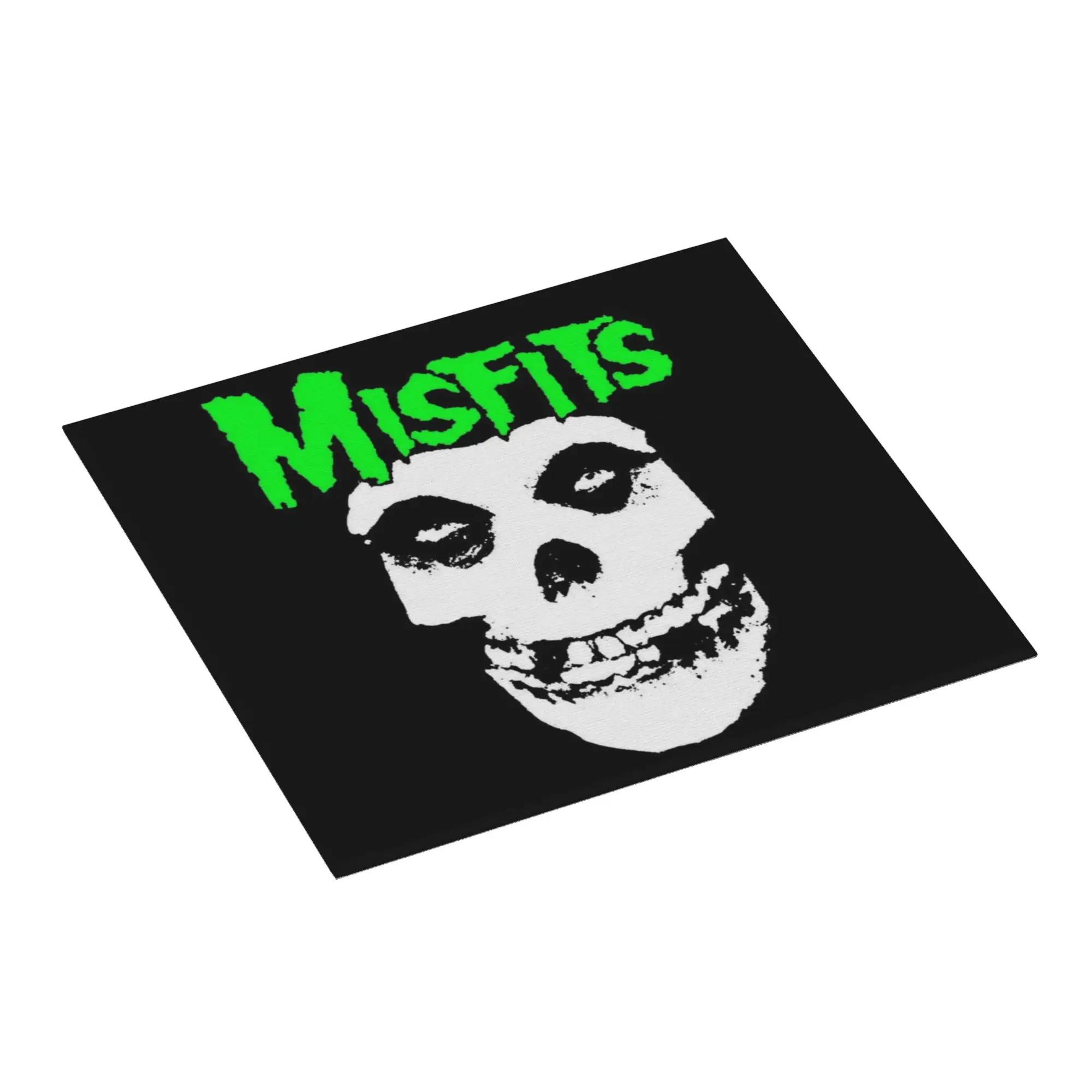 Punk Rock Band Misfits Non Slip Kitchen Counter Protector Mat Barware Tableware Reusable  Bathroom Drying Mat For Kitchen