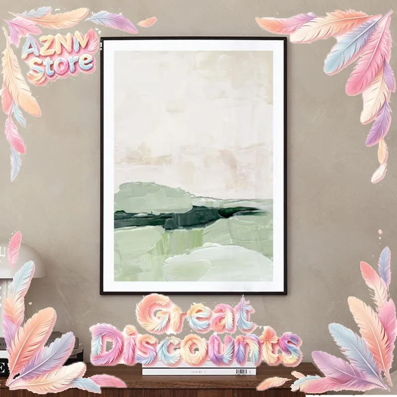 2026 Retro Bemalte Blüten-Salbei-Landschaft Poster Kunstdruck Leinwandgemälde Elegante Bilder für Wohnzimmer Sanfte Blumen-Galerie