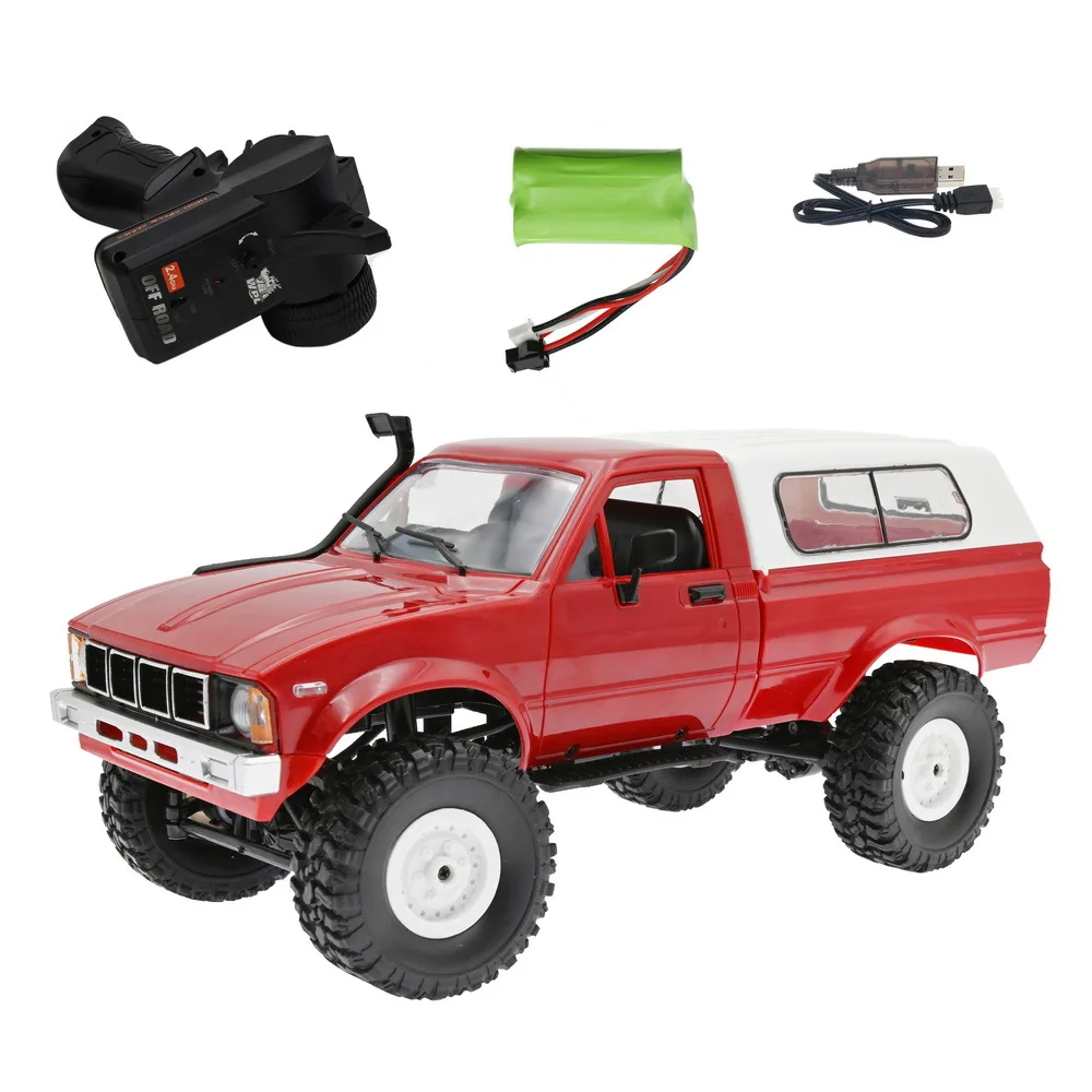 1/16 Scale RC Truck C64-1 C24-1 Electric Off-Road Pickup 4CH