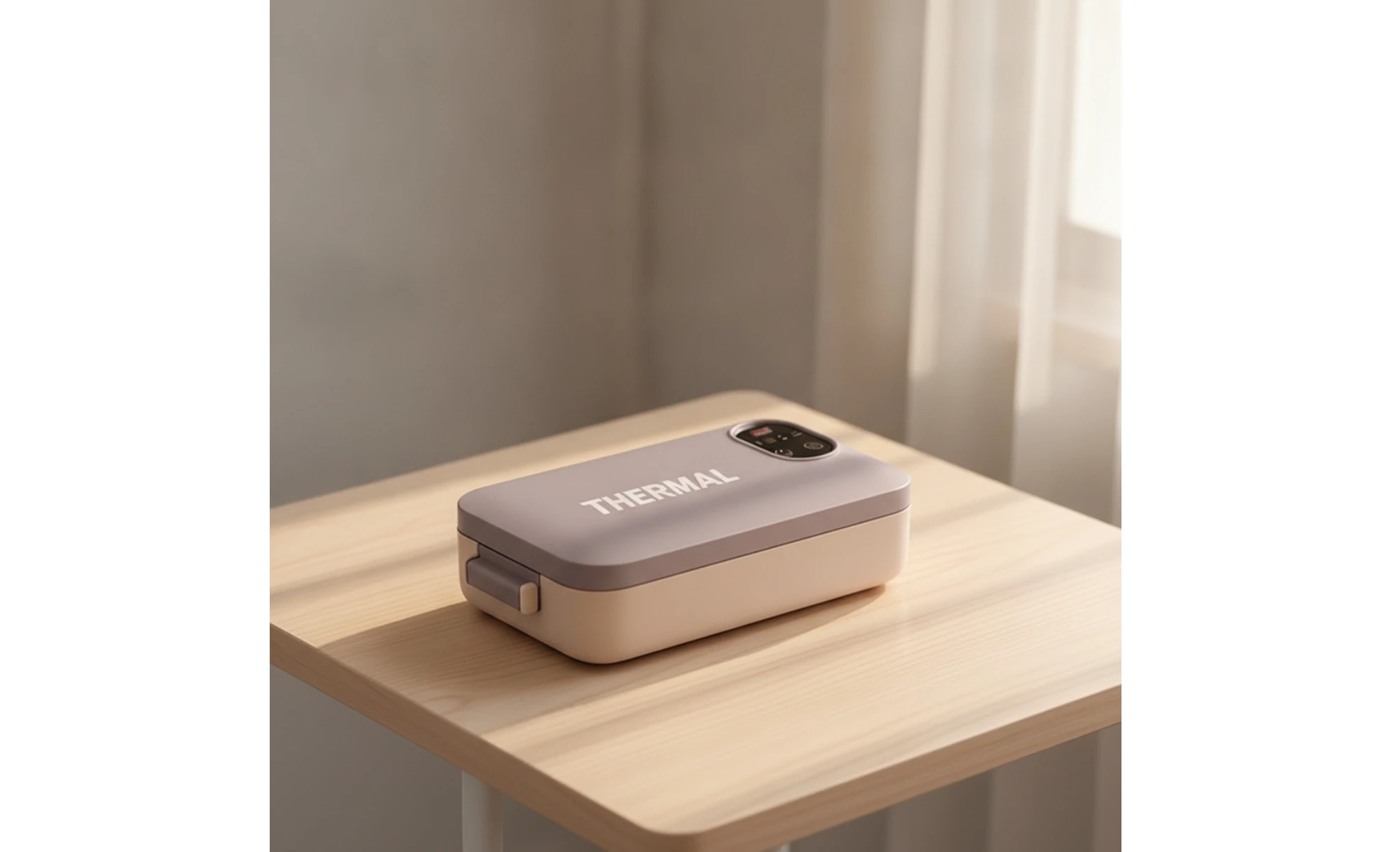 Electric Lunch Box with Stainless Steel Container Portable Electric Lunch Box Food Warmer Compact Easy to Clean