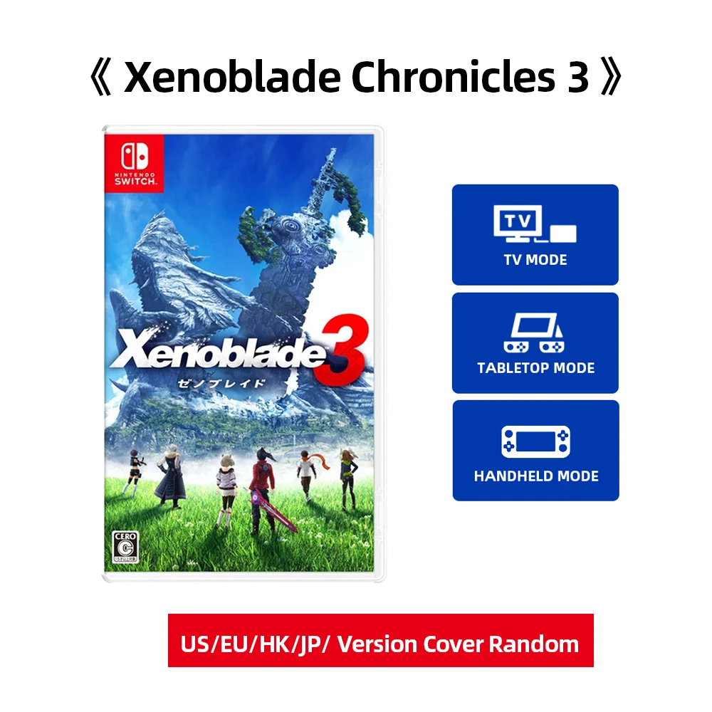 Xenoblade Chronicles Series Game Card Xenoblade Chronicles 1 3 X