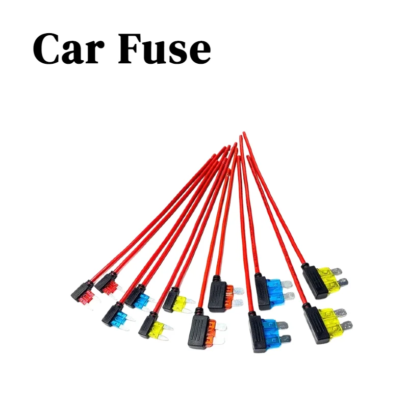 1/5/10PCS 5A 10A 15A 20A Car Fuse Holder Add-a-circuit TAP Adapter Micro Standard ATM APM Blade MINI Medium Simple Safety Device
