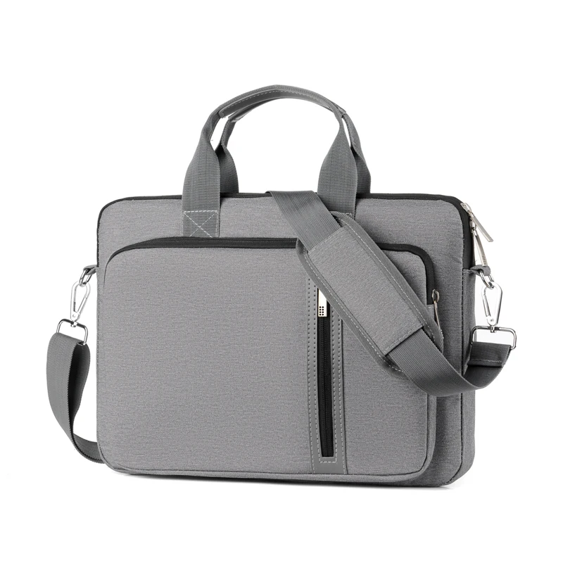 Borsa per Laptop impermeabile 13.3 14 15.6 custodia per Notebook da 17 pollici per Macbook Air Pro borsa a tracolla per Computer valigetta da donna