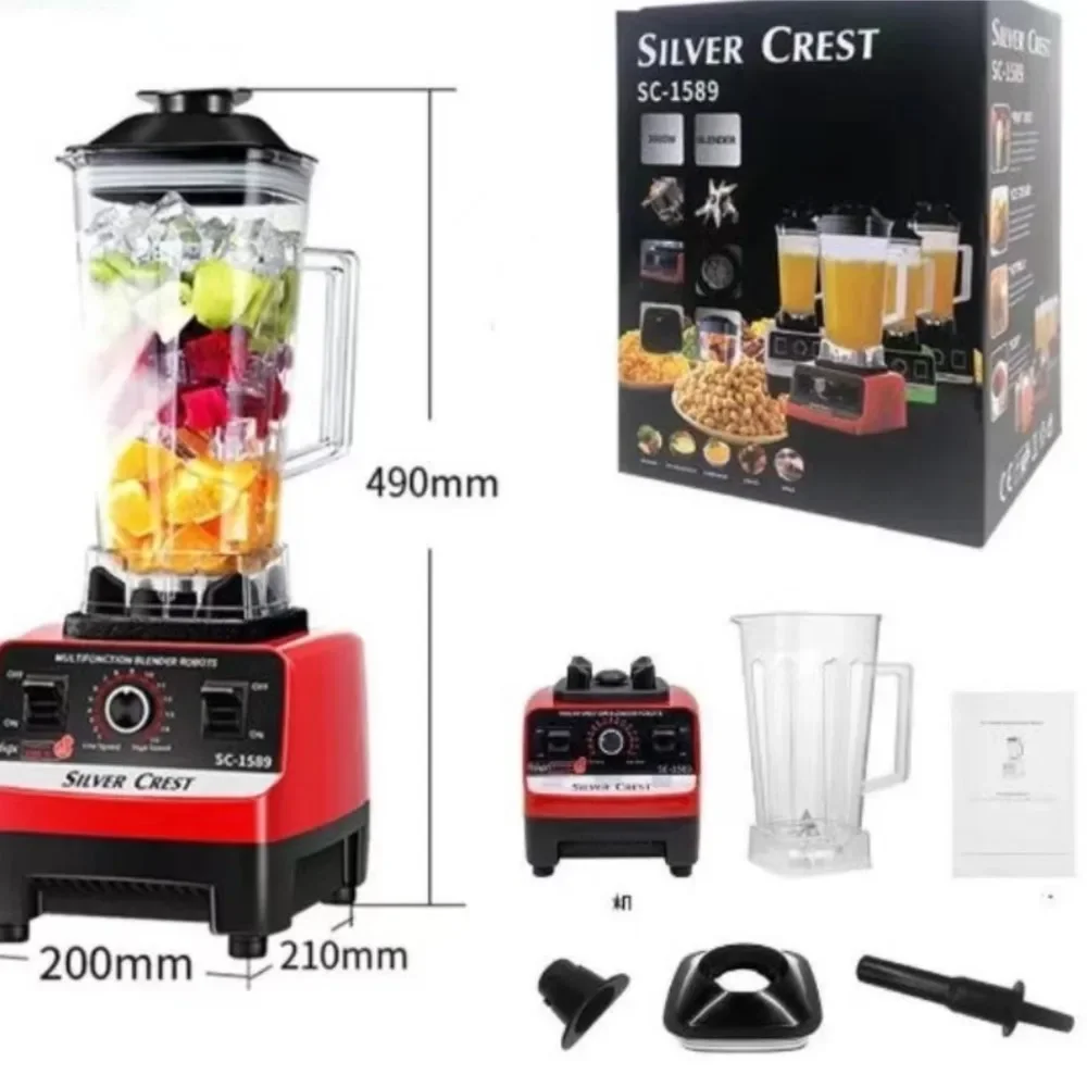 Crushed ice water juice machine Home wall breaker Ice breaker Food processor slicer Juicer Blender Grinding