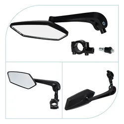 Mountain Bike Rearview Mirror Electric Vehicle HD Flat Mirror Reversing Mirror Cycling Accessories For 22-25mm 60mmx150mm