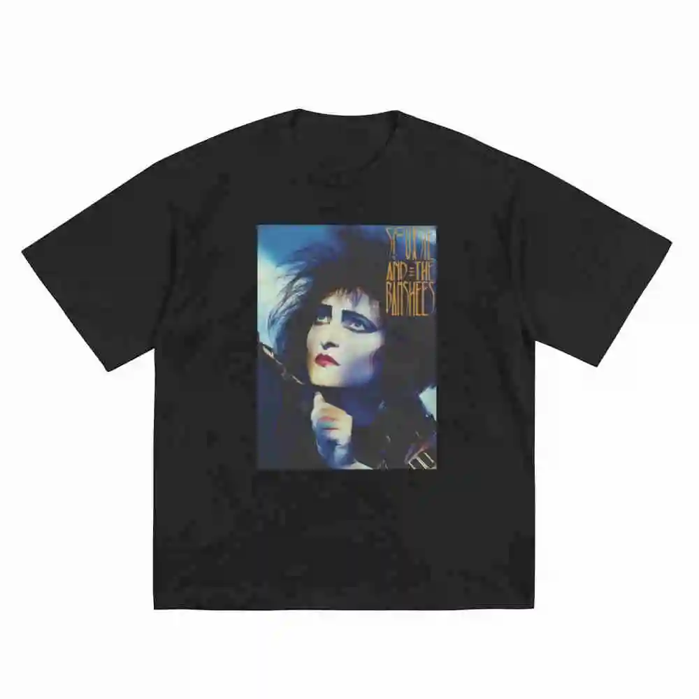 Siouxsie And The Banshees Short Sleeve Tee 100% Cotton T-Shirt