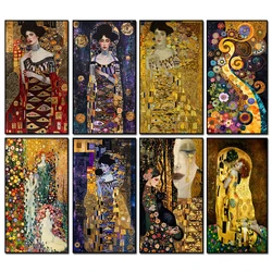 90x180cm Gustav Klimt Kiss Diamond Painting New 2024 Jewelry cross stitch Full Diamond Embroidery Abstract Women Home Decor