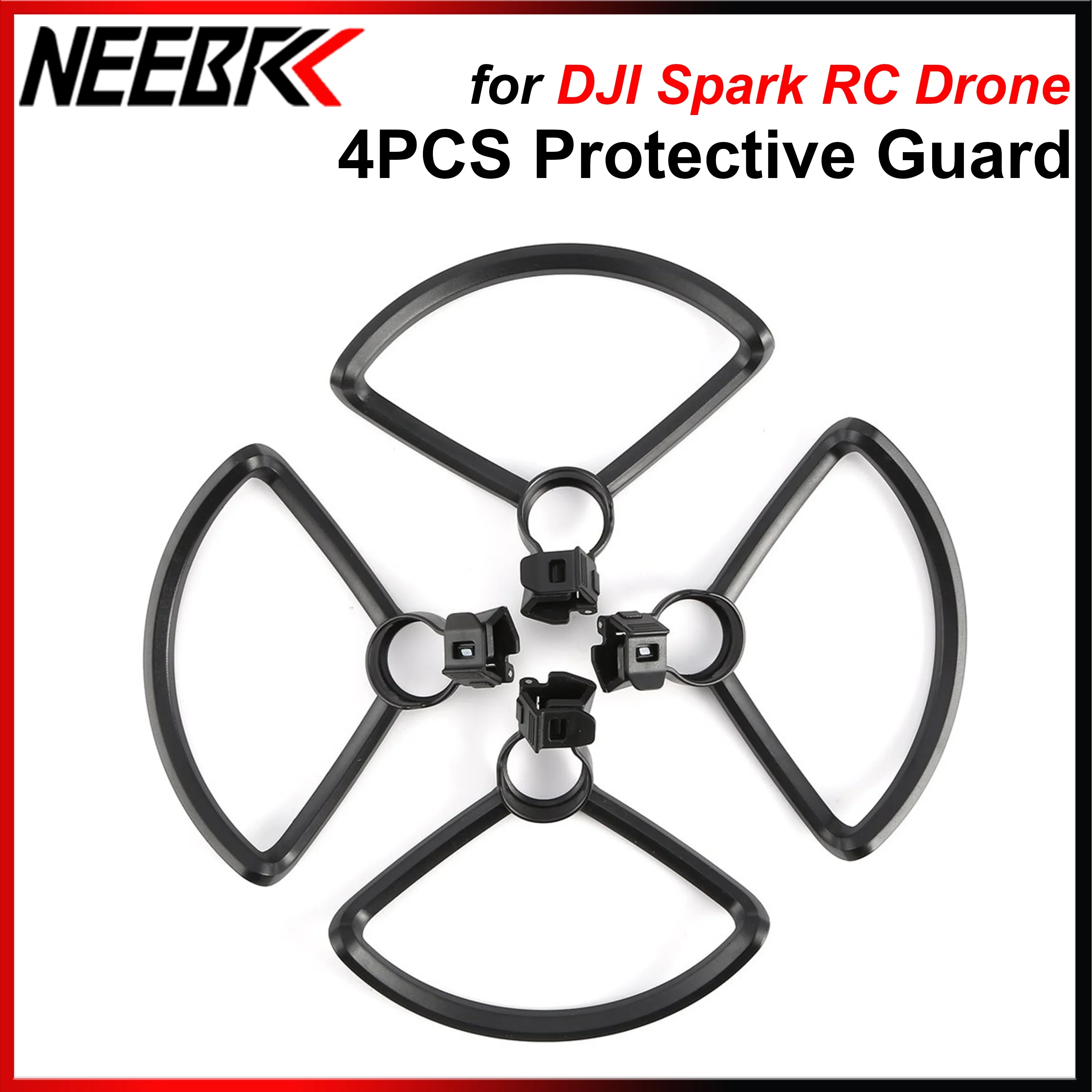 4pcs Propeller Blade Props Protection Cover Propellers Protective Guard Protector for DJI Spark RC Drone Quadcopter Accessories