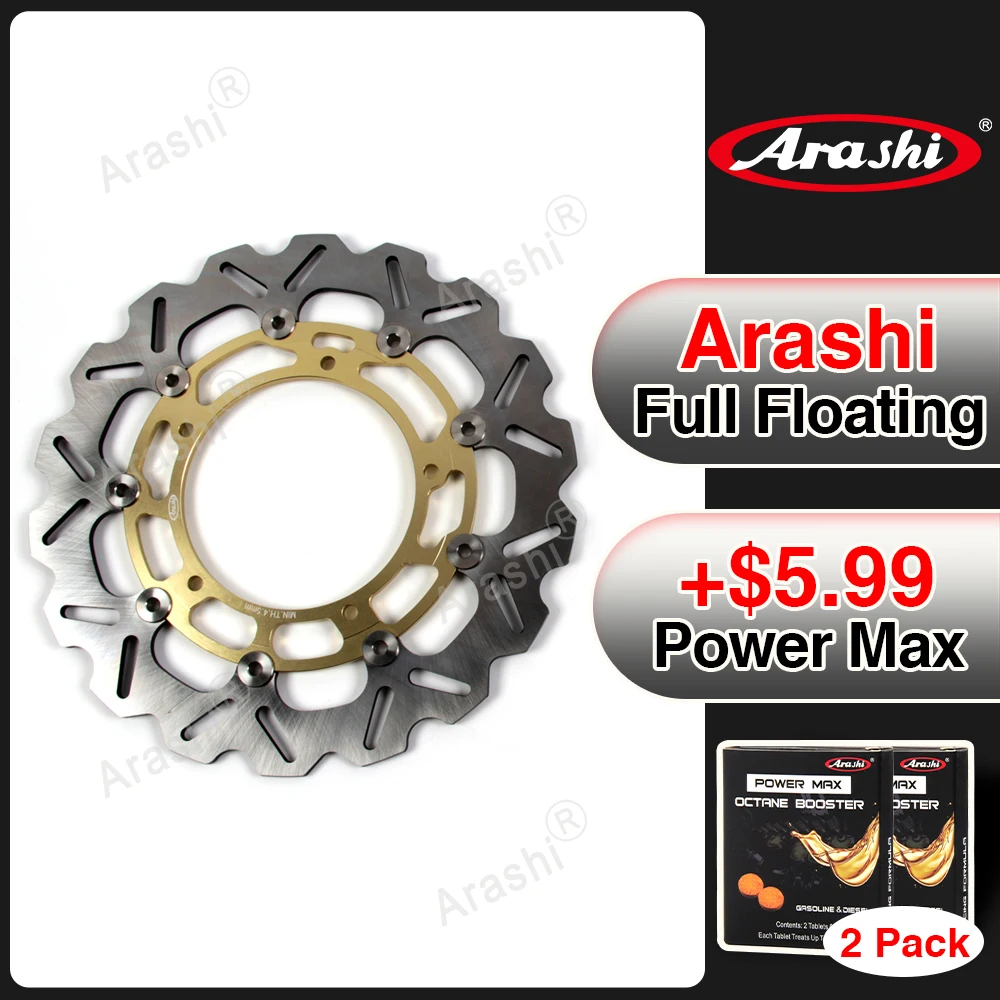 

Arashi 1PCS CNC Floating Front Brake Disk Disc Rotors For YAMAHA XTZ SUPER TENERE 1200/XT ZE SUPER TENERE 1200/WORLDCROSSER