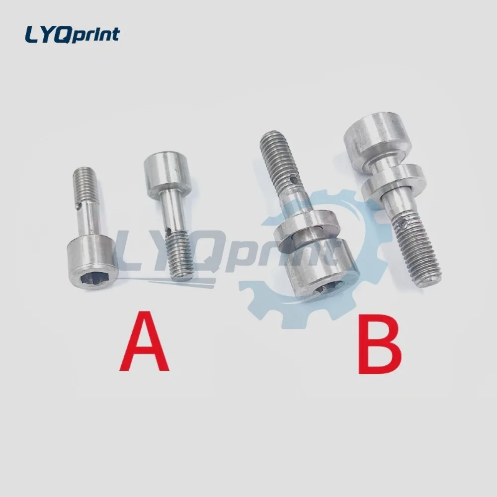 Heidelberg XL105 Stainless Steel Dampening Roller Adjusting Screw Intermediate Roller Screw F2.030.726 Printing Press Parts