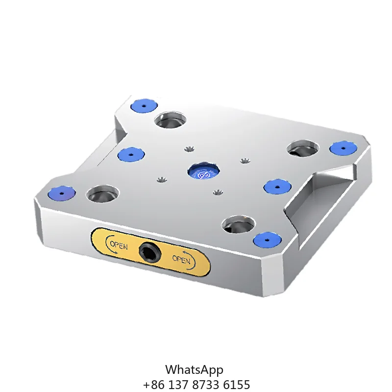 Quick-Change ZPP CNC Base Plate For 5 Axis Vices Clamping Fixture Systems