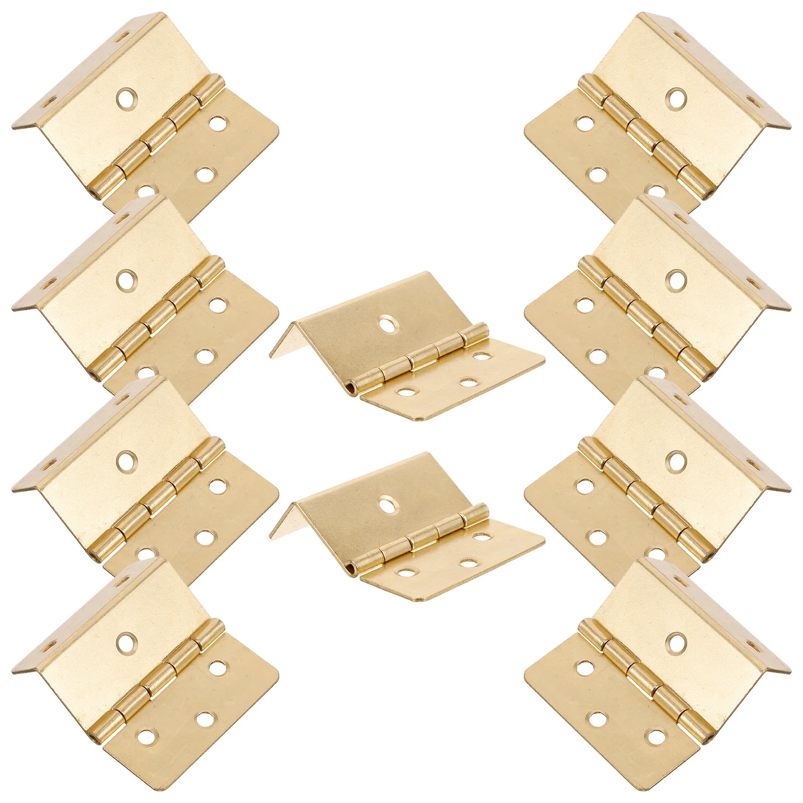 

10Pcs Iron Hinges Vintage Style Cabinet Hinges for Furniture Wooden Boxes Door Replacement Door Hinge Cabinet Hinge