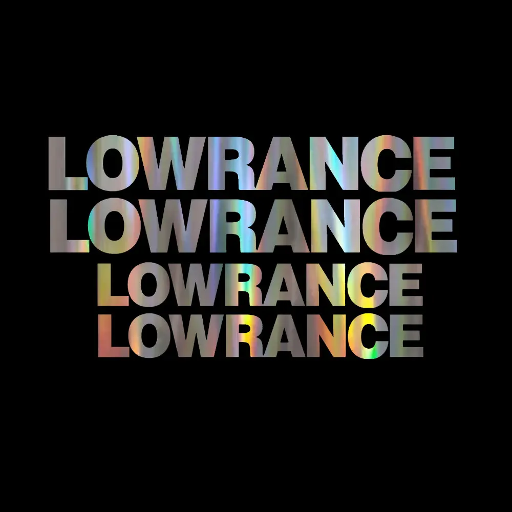 4Pcs Lowrance Logo Boat Windshield Decals Waterproof Vinyl Stickers For Marine Boat Yacht Window Decor