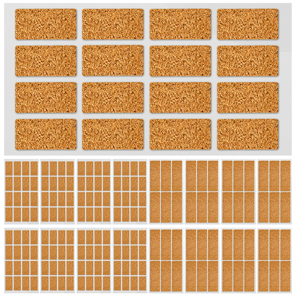 

24 Sheets Waterproof Blank Cork Labels for Bottles Stickers Kitchen Containers Food Storage Office Files Folders