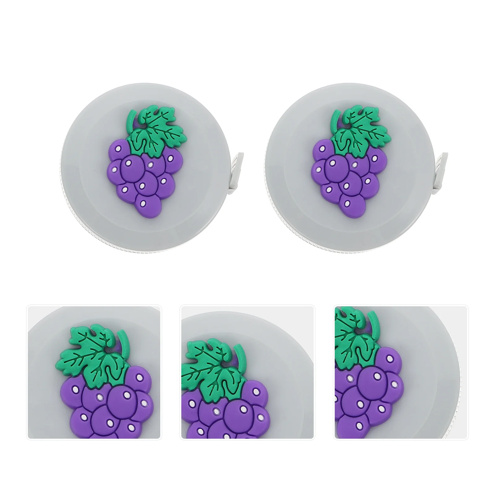 

6Pcs Cartoon Fruit Tape Measure Flexible Portable Small Measuring Tape Body Circumference Tool Body Measuring Tool