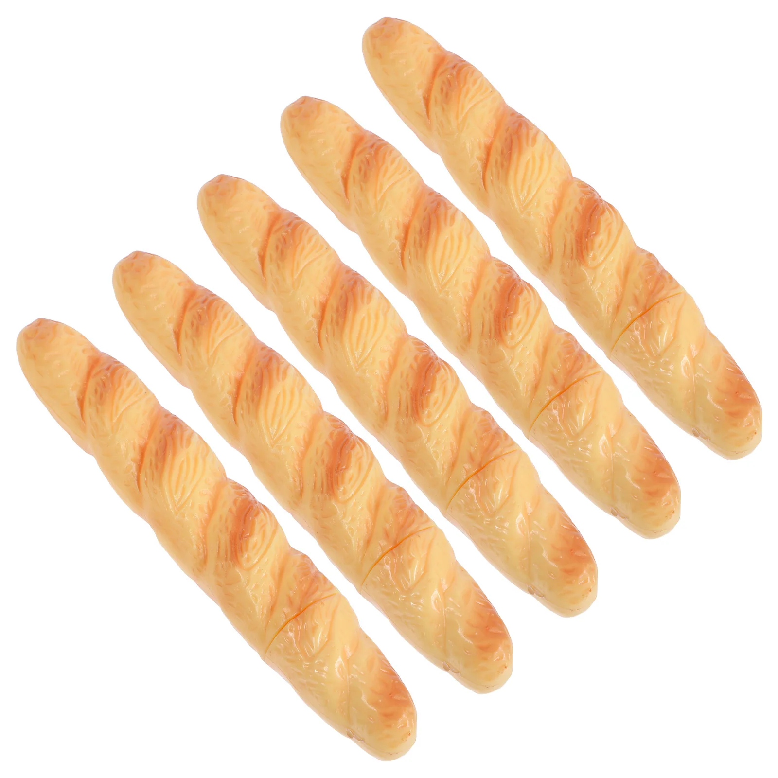 

5pcs Realistic Bread Ballpoint Pen Baguette Shaped Gel Ink Writing Tool For School Office Supplies Novelty Food Stationery