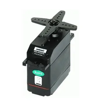 SpringRC SM-S4306R Standard Continuous Rotation 360-degree 55 RPMs 6.2 kg-cm (86.25 oz-in) Torque Servo 41g for robot