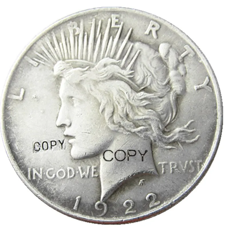 US 1922-D Peace Dollar Silver Plated Copy Coin