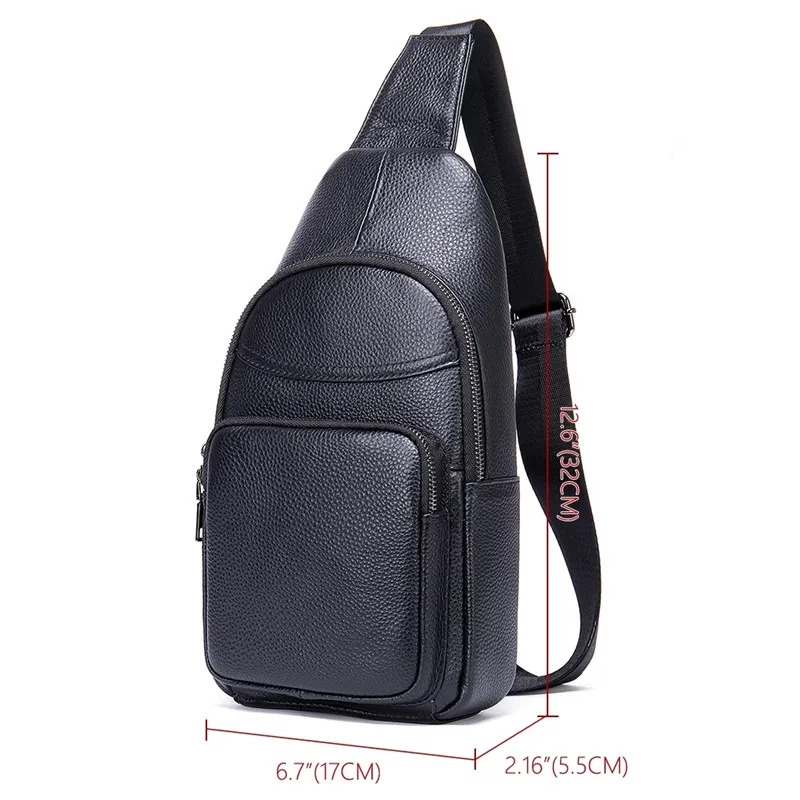 Chest Sling Bag Men Shoulder Bag Handbags Black Crossbody Bags for Men Messseger Bag Designer Travel Daily Pack 20202 My Orders