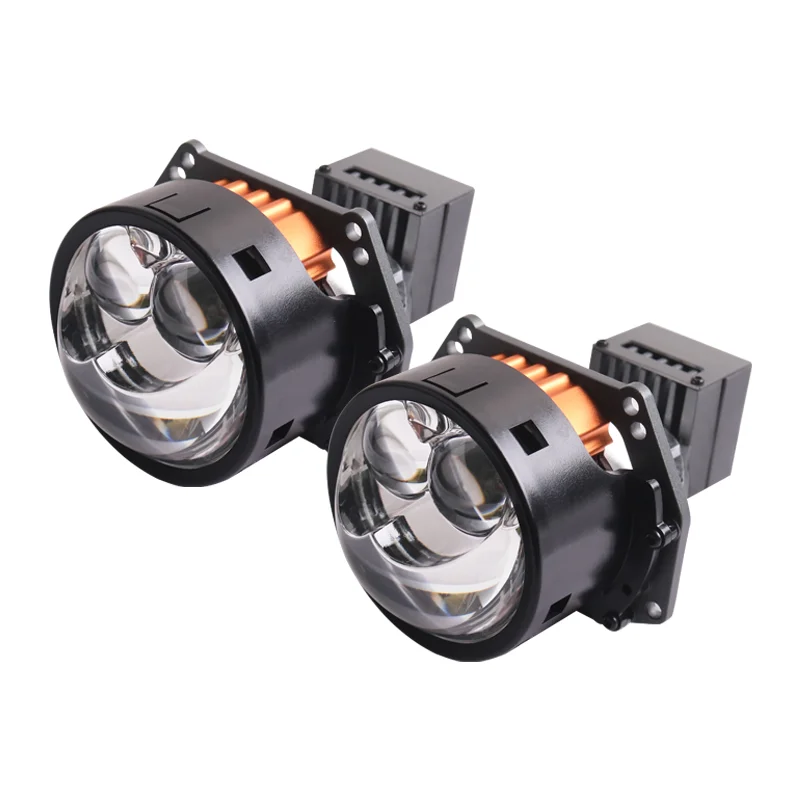 

SANVI S12 PRO 3inch Hyperboloid Bi LED Projector Lenses Headlights For Car Hella G5 3R H4 H7 9005 9006 LED Light Retrofit Kit